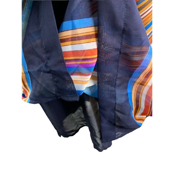 Medium Tiny Anthropologie Women's Shoreline Tunic Sheer V-Neck Sleeveless - Picture 8 of 9